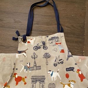 Paris Dog Apron New